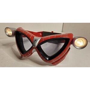 Vtg 2002 Marvel Spiderman Vision Goggles Toy Light Up Quest Tested & Working